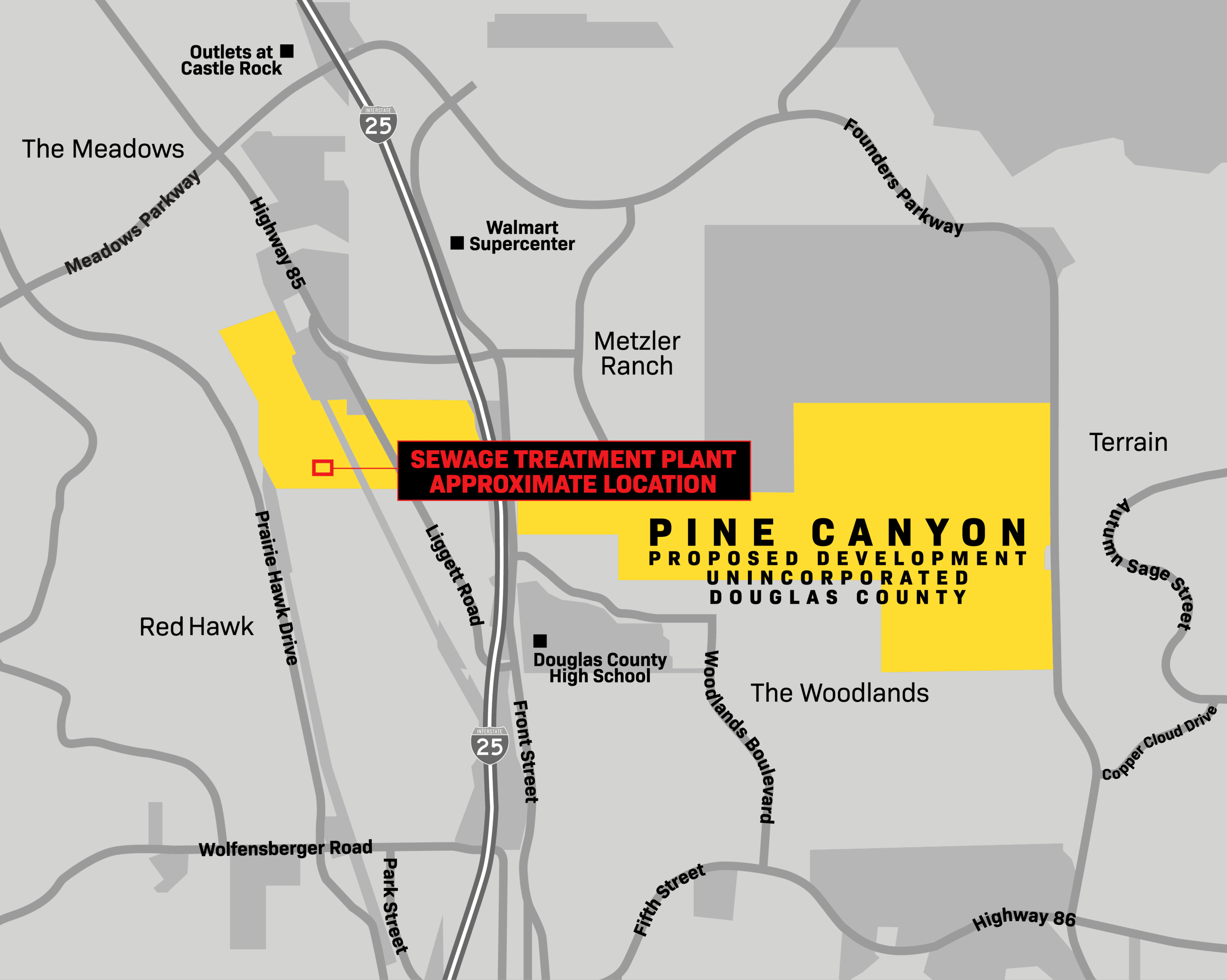 Pine Canyon - Castle Rock Proposed Development