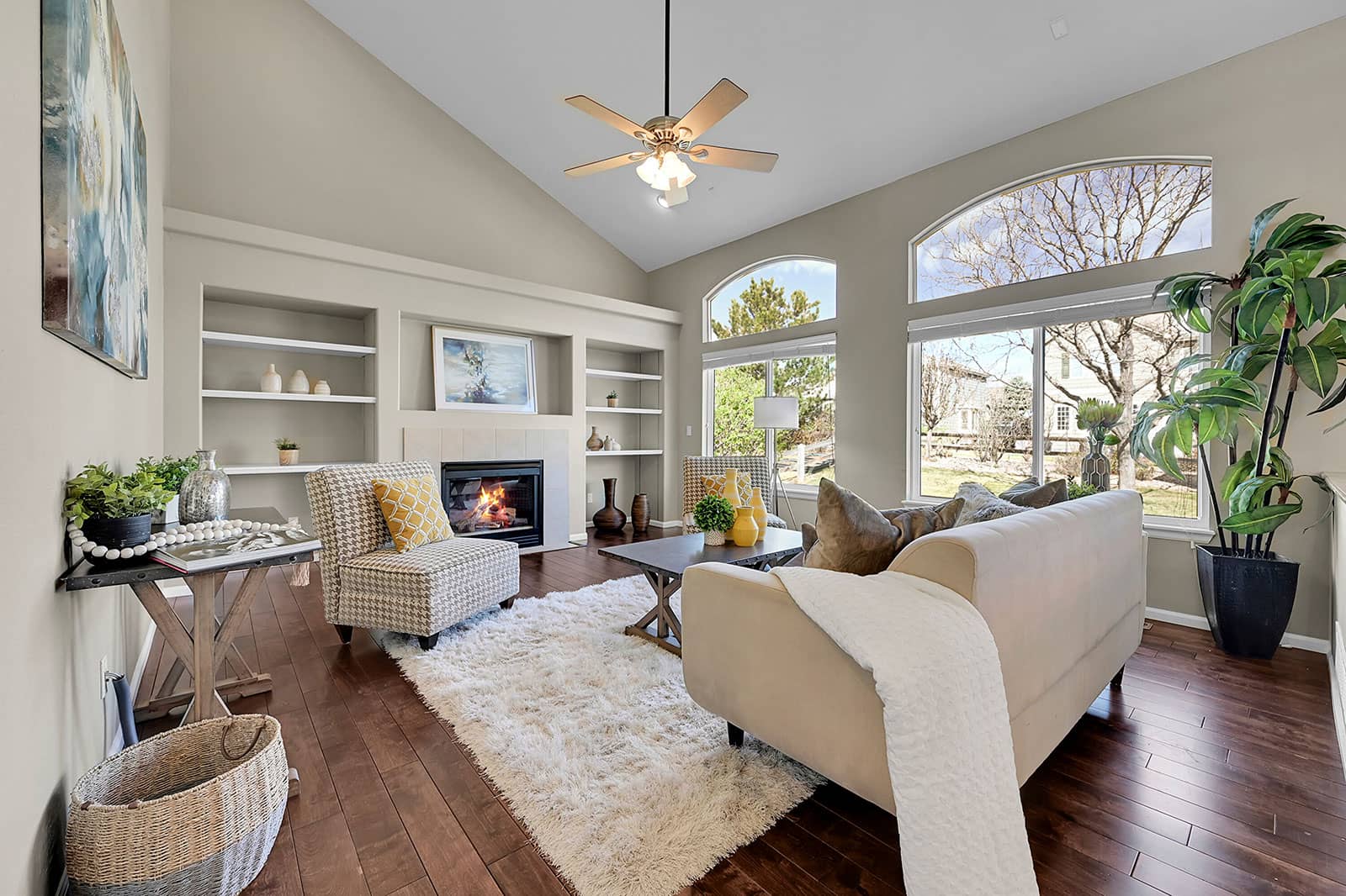 Living Room Home Staging