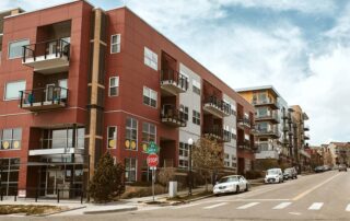 Commercial Real Estate - Lower Highlands neighborhood of Downtown Denver (LoHi). Denver, Colorado