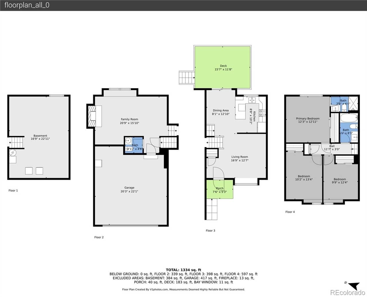 5826 S Jebel Way, Centennial, CO 80015 Floorplan