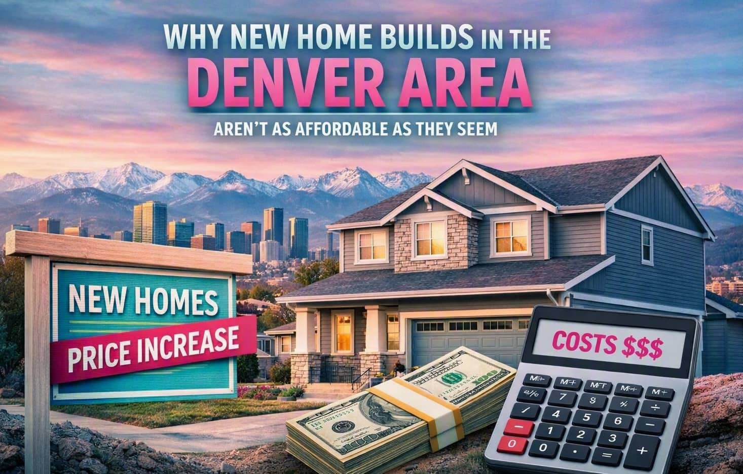 Why New Home Builds in the Denver Area Aren’t as Affordable as They Seem Why New Home Builds in the Denver Area Aren’t as Affordable as They Seem